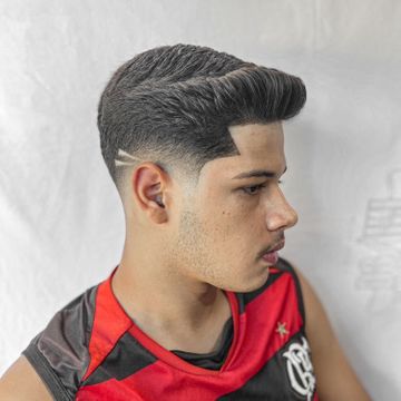 Finalização de corte com pente